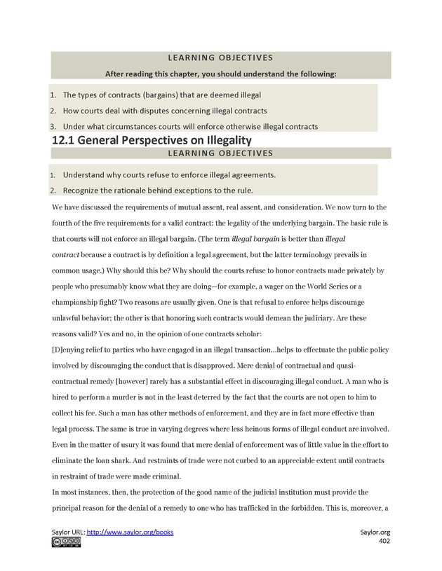 Business Law and the Legal Environment - Page 402